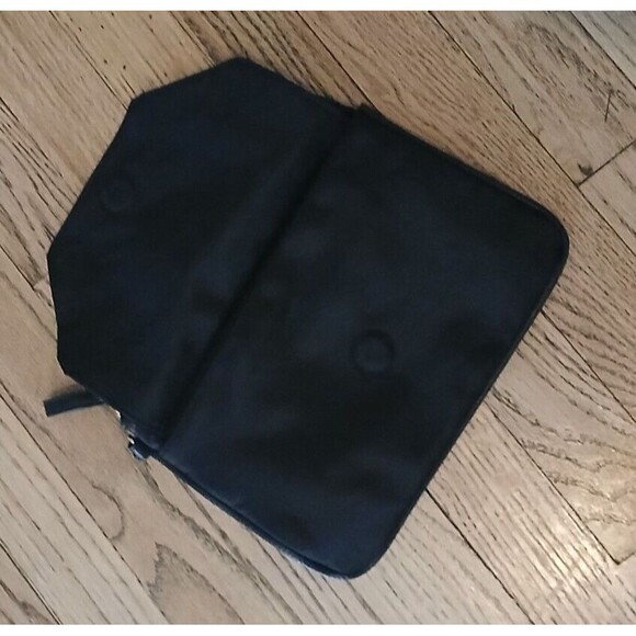 Laundry By Shelli Segal Womens Black Wrist Bag Purse Handbag - Picture 6 of 11